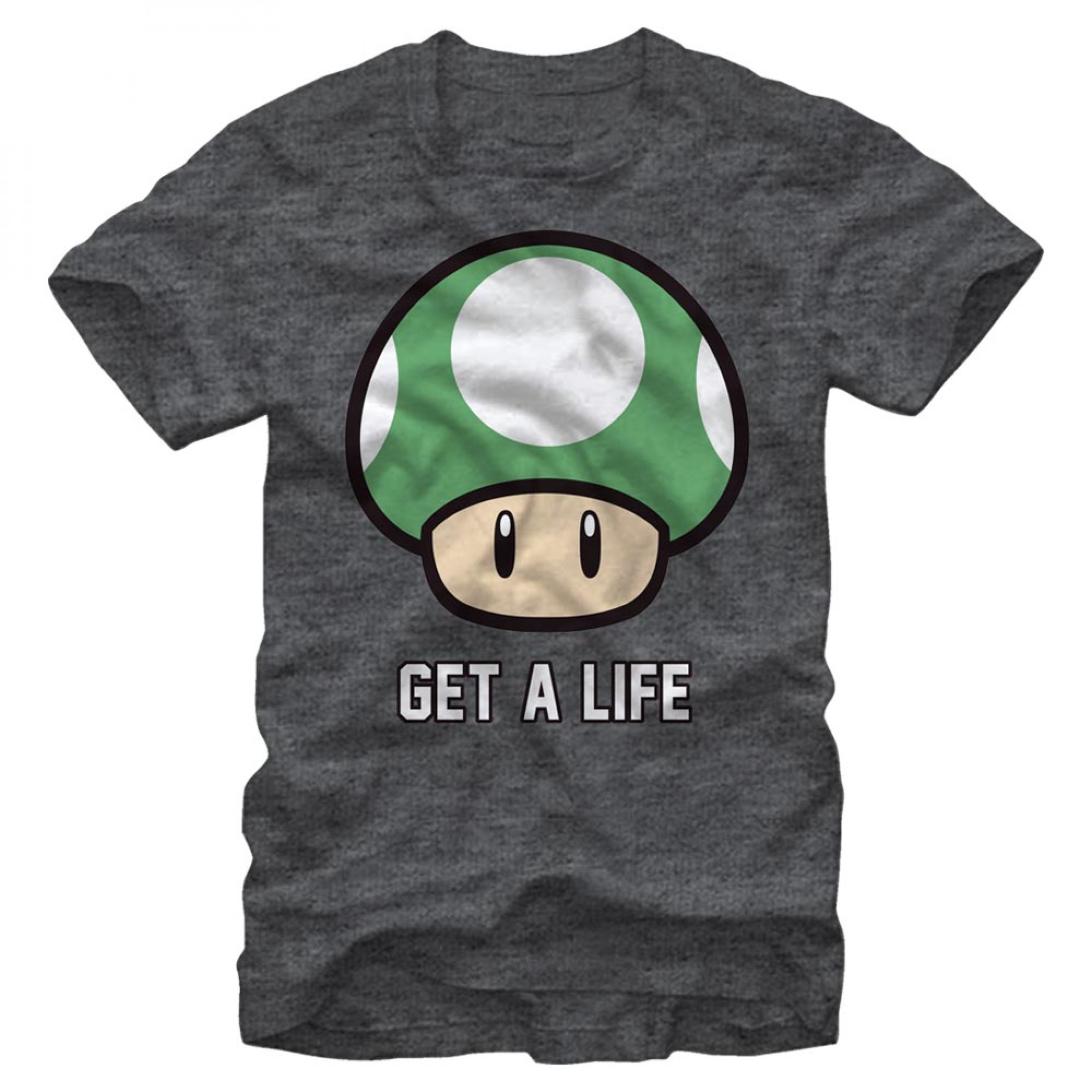 Nintendo Super Mario Get a Life Mushroom T-Shirt